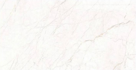 White tiles with warm gold and beige veining